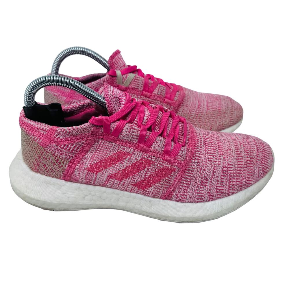 Adidas Mens‎ Pureboost Go Running Shoes F34010 J Sema Solar Pink Size 7